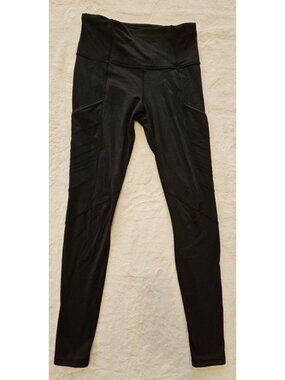 Lululemon Legging Women's Size 4 With Large Side Pockets & Rear Pocket - Read